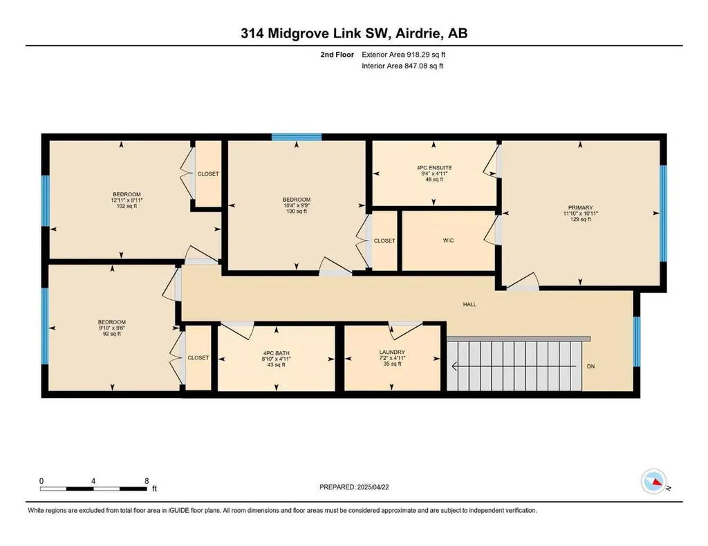 314 Midgrove Link SW Airdrie AB T4B5K8
