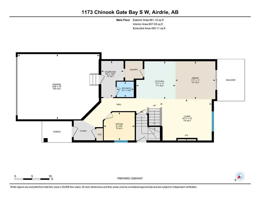 1173 Chinook Gate Bay SW Airdrie AB T4B 5J2