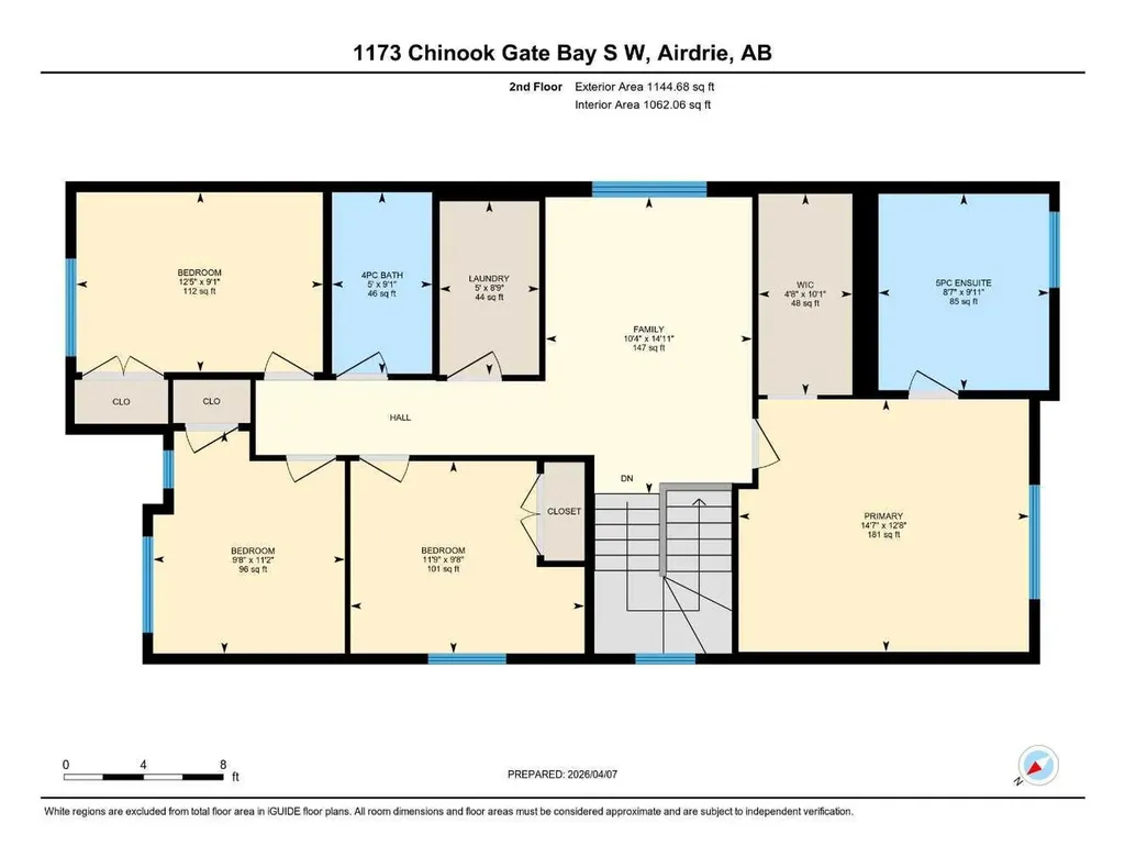 1173 Chinook Gate Bay SW Airdrie AB T4B 5J2