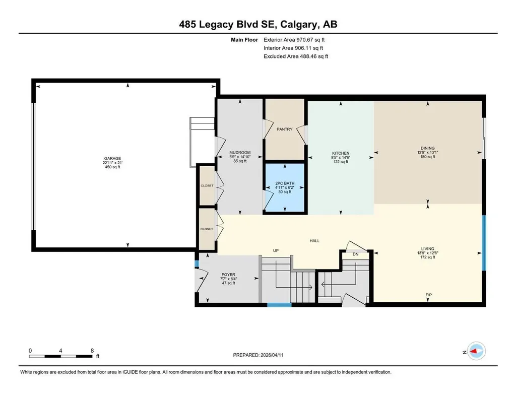 485 Legacy Boulevard SE Calgary AB T2X 0Y6