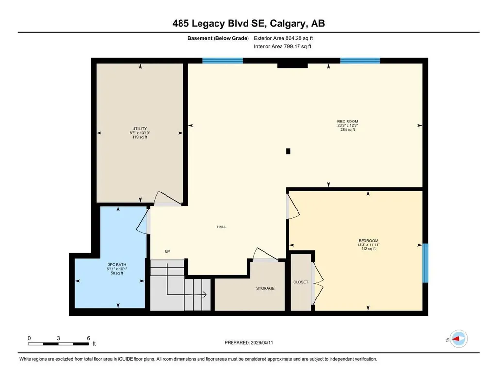 485 Legacy Boulevard SE Calgary AB T2X 0Y6