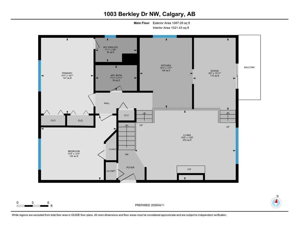 1003 Berkley Drive NW Calgary AB T3K 1E3