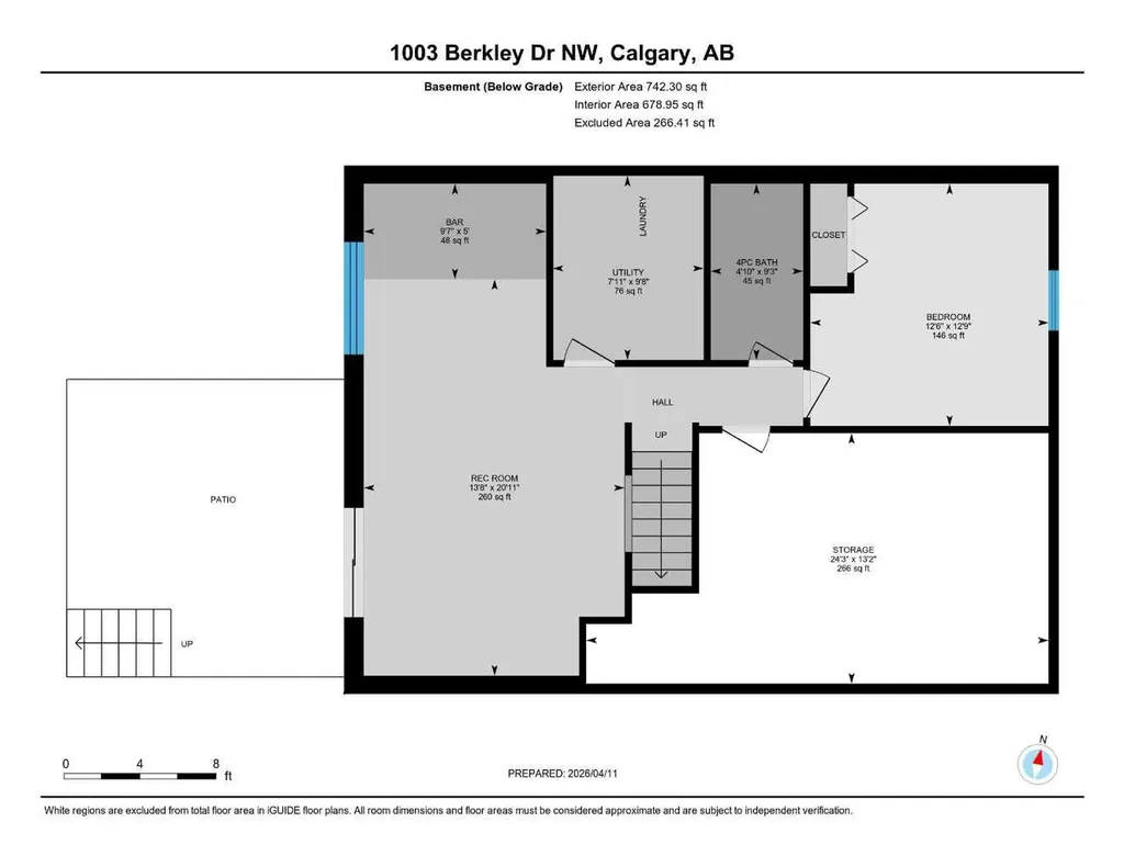 1003 Berkley Drive NW Calgary AB T3K 1E3