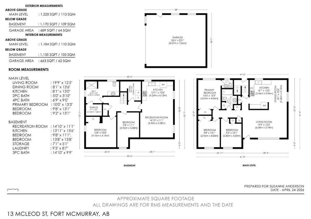 13 Mcleod Street Fort Mcmurray AB T9H 1Z4