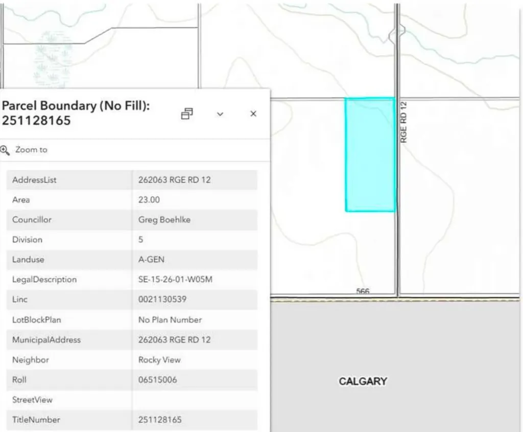 262063 Range Road 12 Rural Rocky View County AB T4B 2T3
