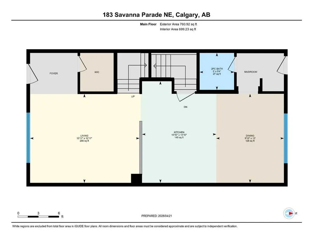 183 Savanna Parade NE Calgary AB T3J 0W1