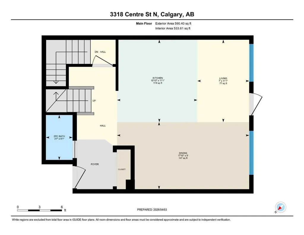 3318 Centre Street NE Calgary AB T2E 2X8