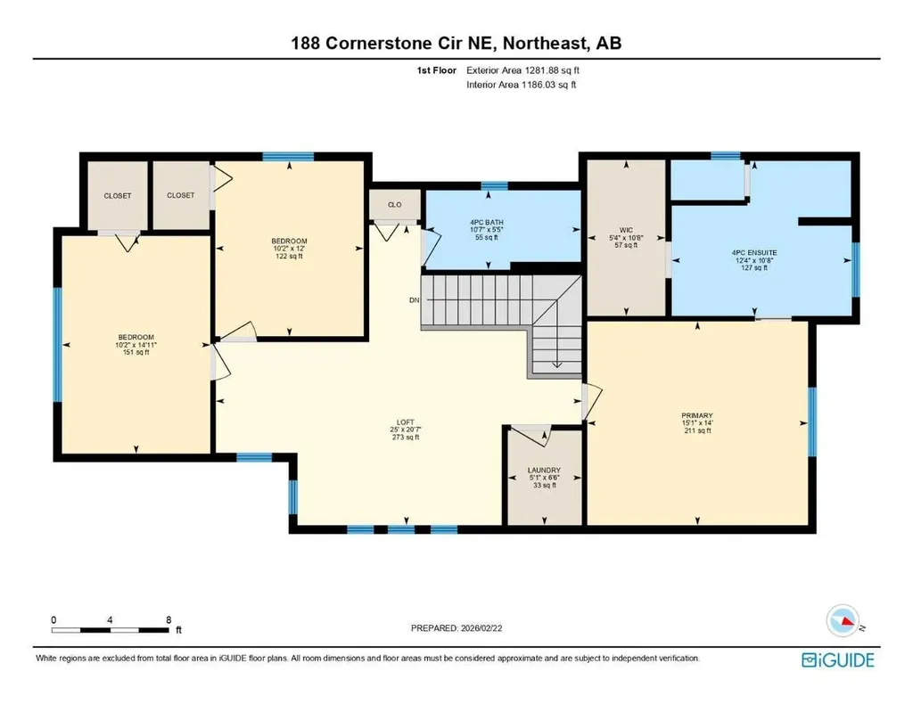 188 Cornerstone Circle NE Calgary AB T3N 1H1