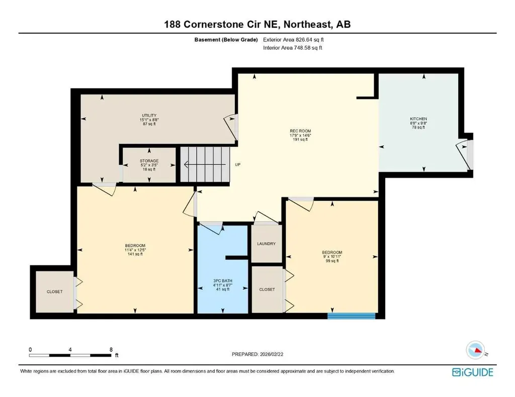188 Cornerstone Circle NE Calgary AB T3N 1H1