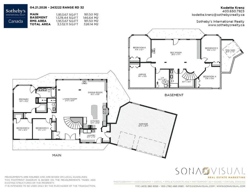 243222 Range Road 32 Rural Rocky View County AB T3Z 2E3