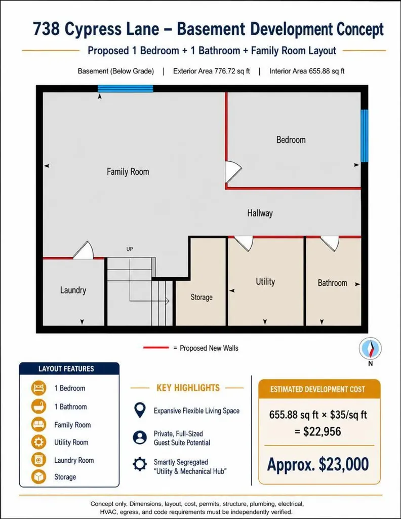 738 Cypress Lane Springbrook AB T4S 0E5
