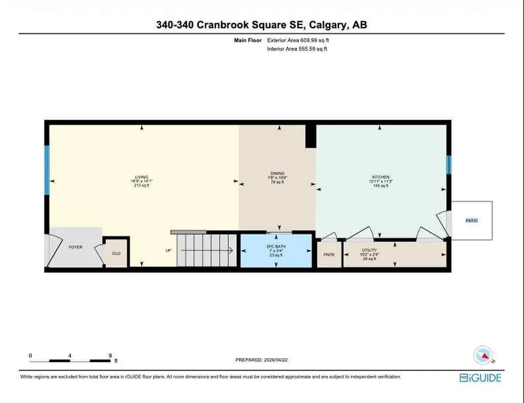 340 Cranbrook Square SE Calgary AB T3M 3K8