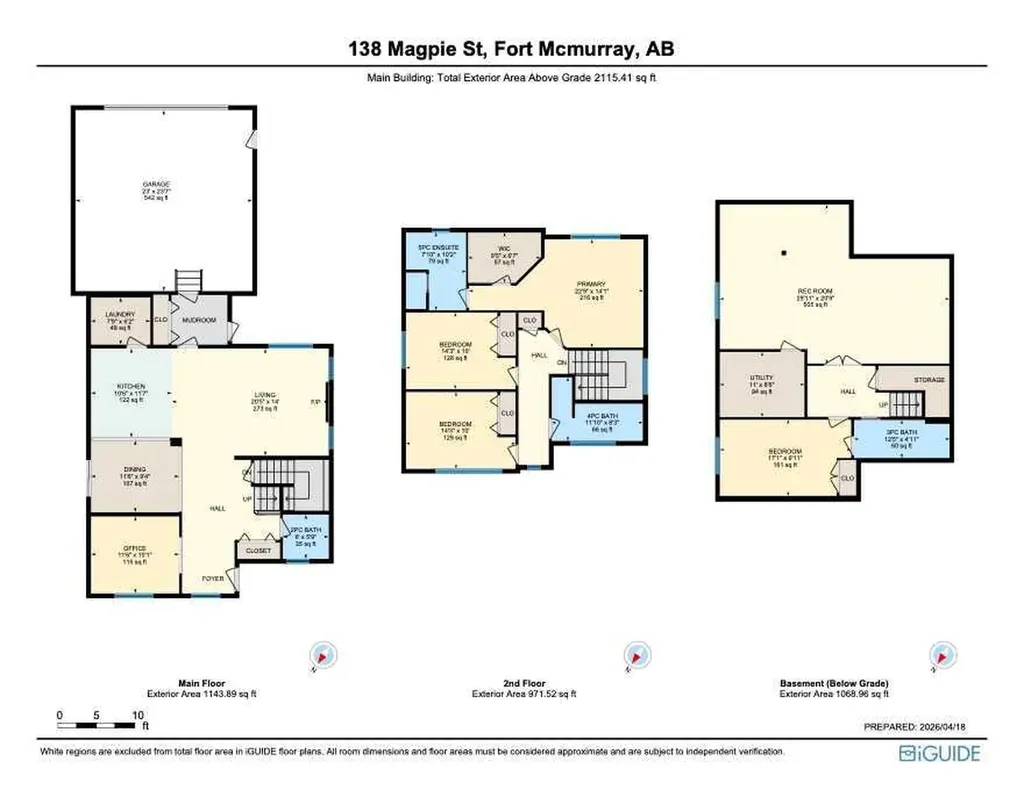 138 Magpie Street Fort Mcmurray AB T9K0L5