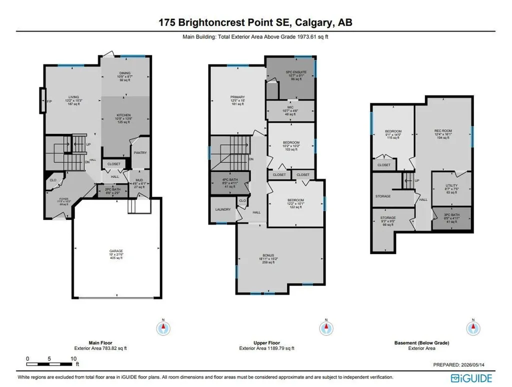 175 Brightoncrest Point SE Calgary AB T2Z 5A6