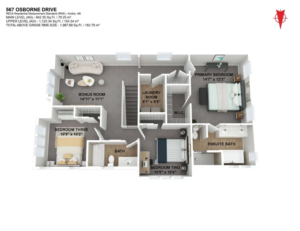 567 Osborne Drive SW Airdrie AB T4B 5L1
