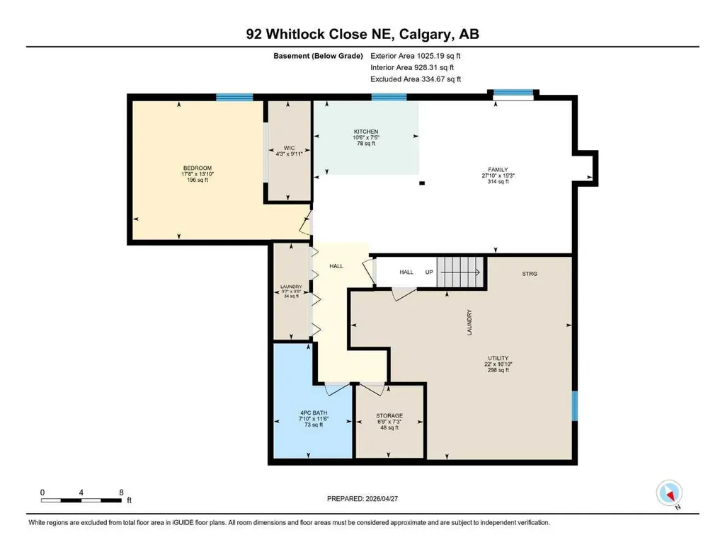 92 Whitlock Close NE Calgary AB T1Y 4X3