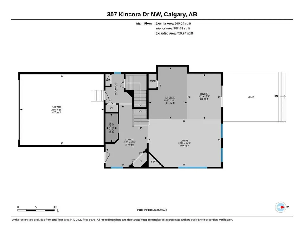 357 Kincora Drive NW Calgary AB T3R 1N3