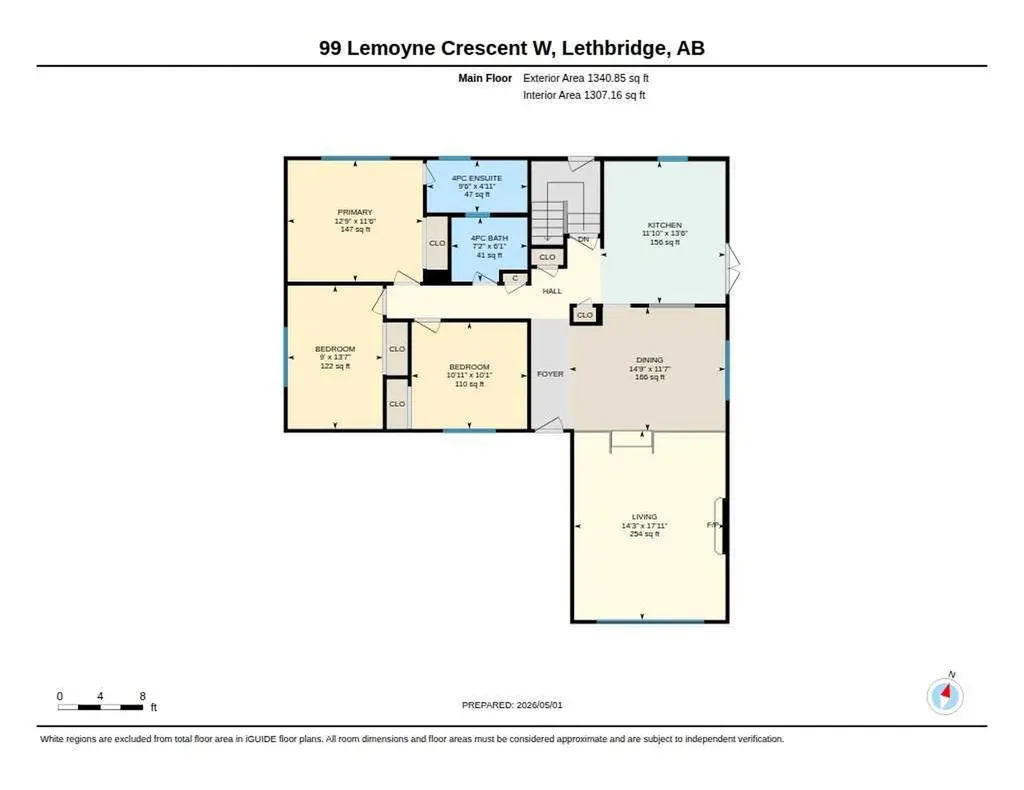 99 Lemoyne Crescent W Lethbridge AB T1K 4A4