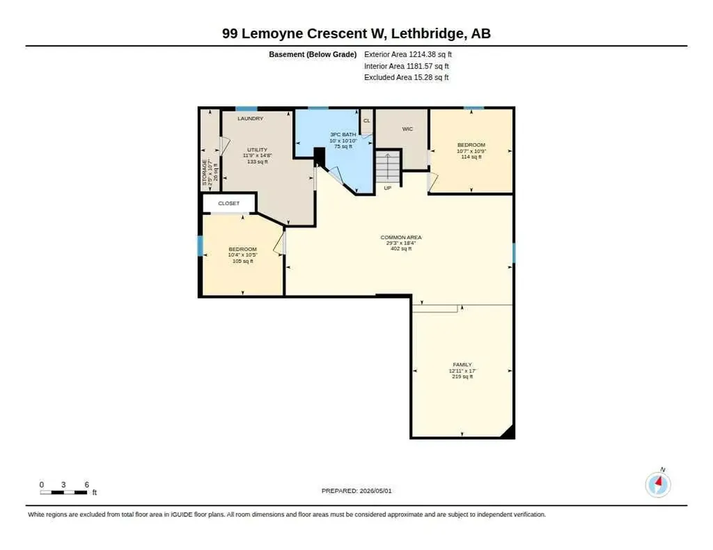 99 Lemoyne Crescent W Lethbridge AB T1K 4A4