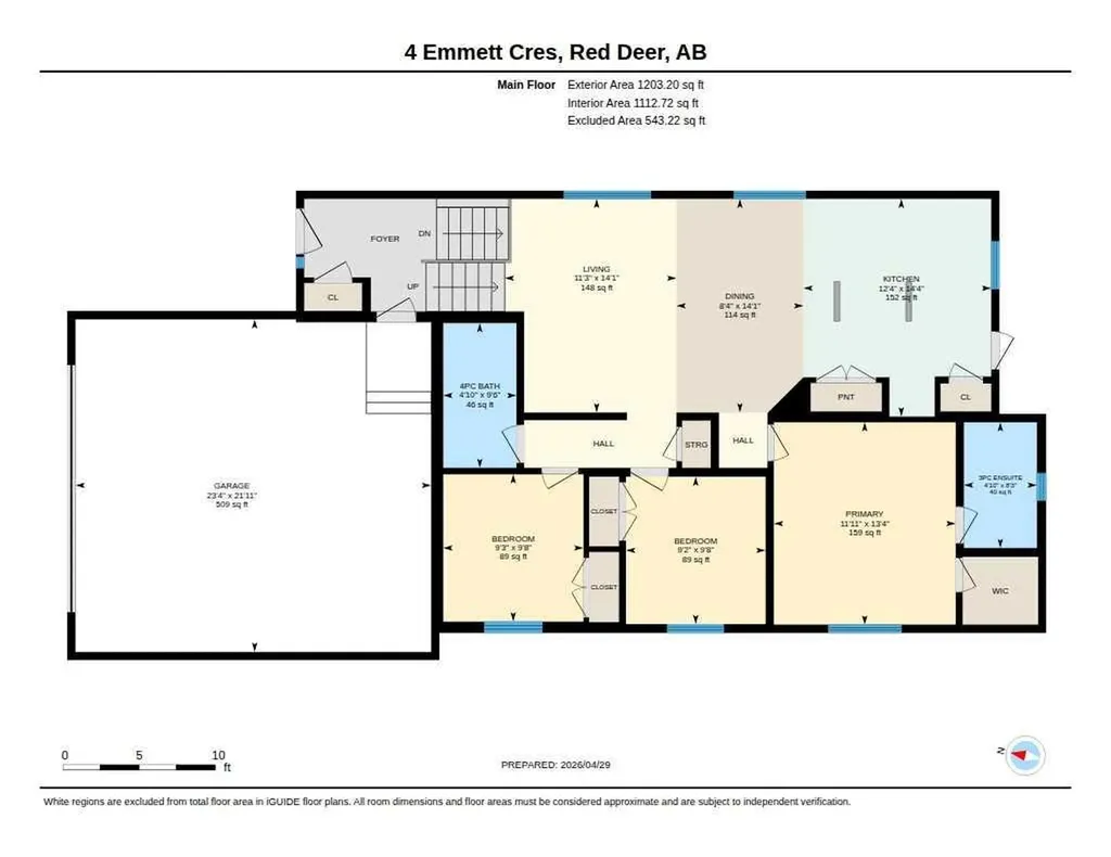 4 Emmett Crescent Red Deer AB T4P 3G8