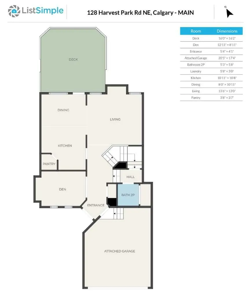128 Harvest Park Road NE Calgary AB T3K 4H9
