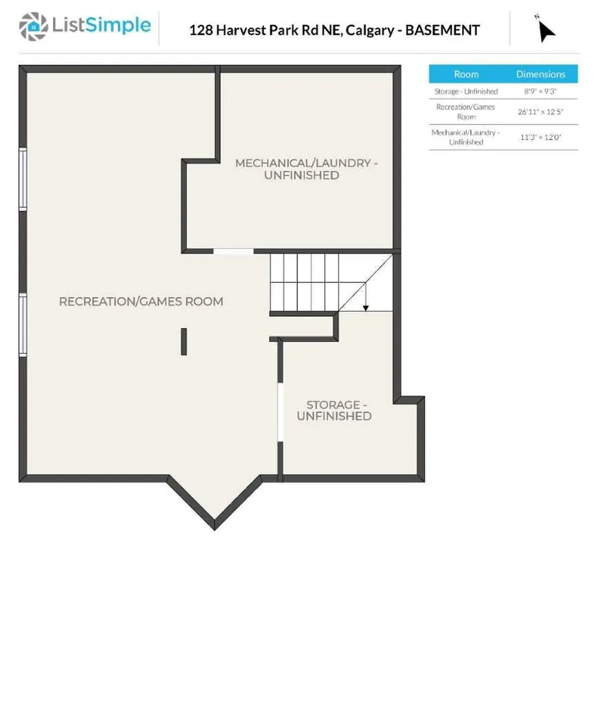128 Harvest Park Road NE Calgary AB T3K 4H9