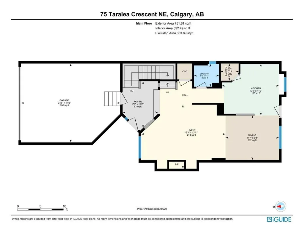 75 Taralea Crescent NE Calgary AB T3J 5A8