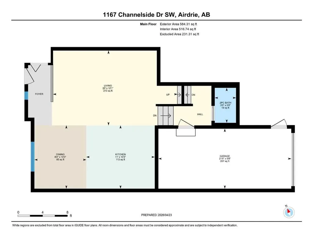 1167 Channelside Drive SW Airdrie AB T4B 4L3