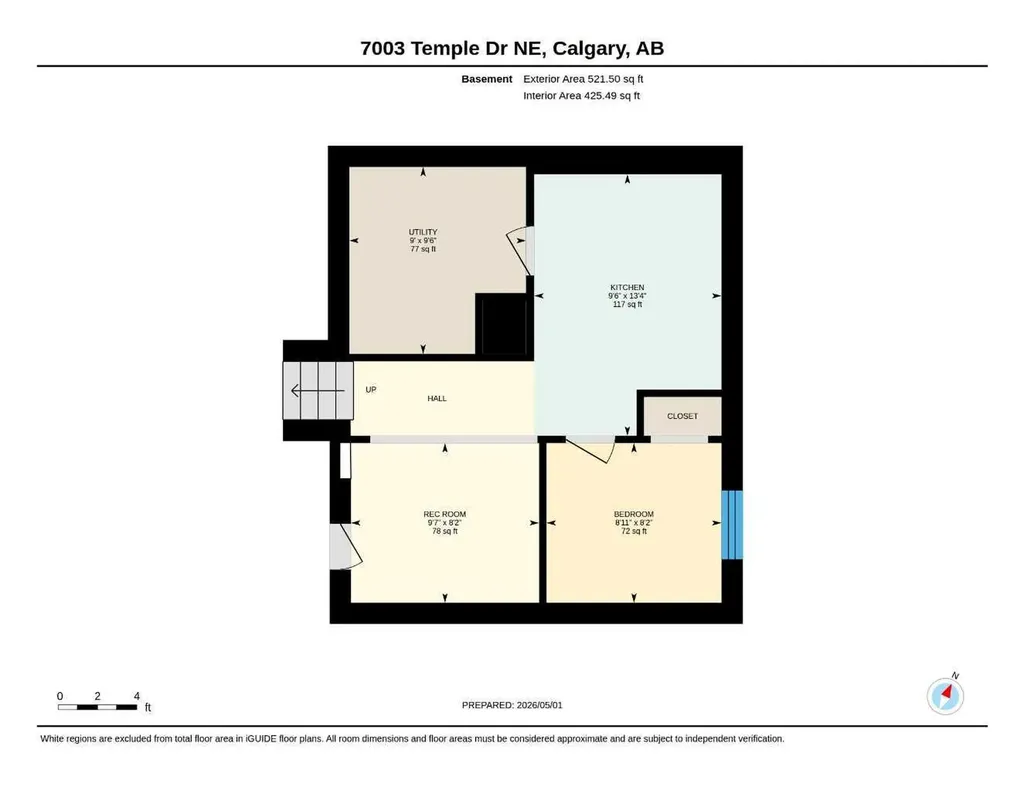 7003 Temple Drive NE Calgary AB T1Y 4Z4