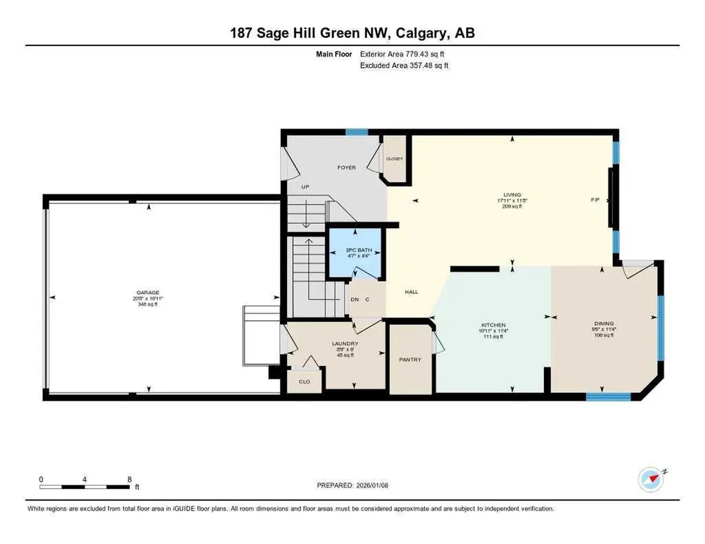 187 Sage Hill Green NW Calgary AB T3R 0G8
