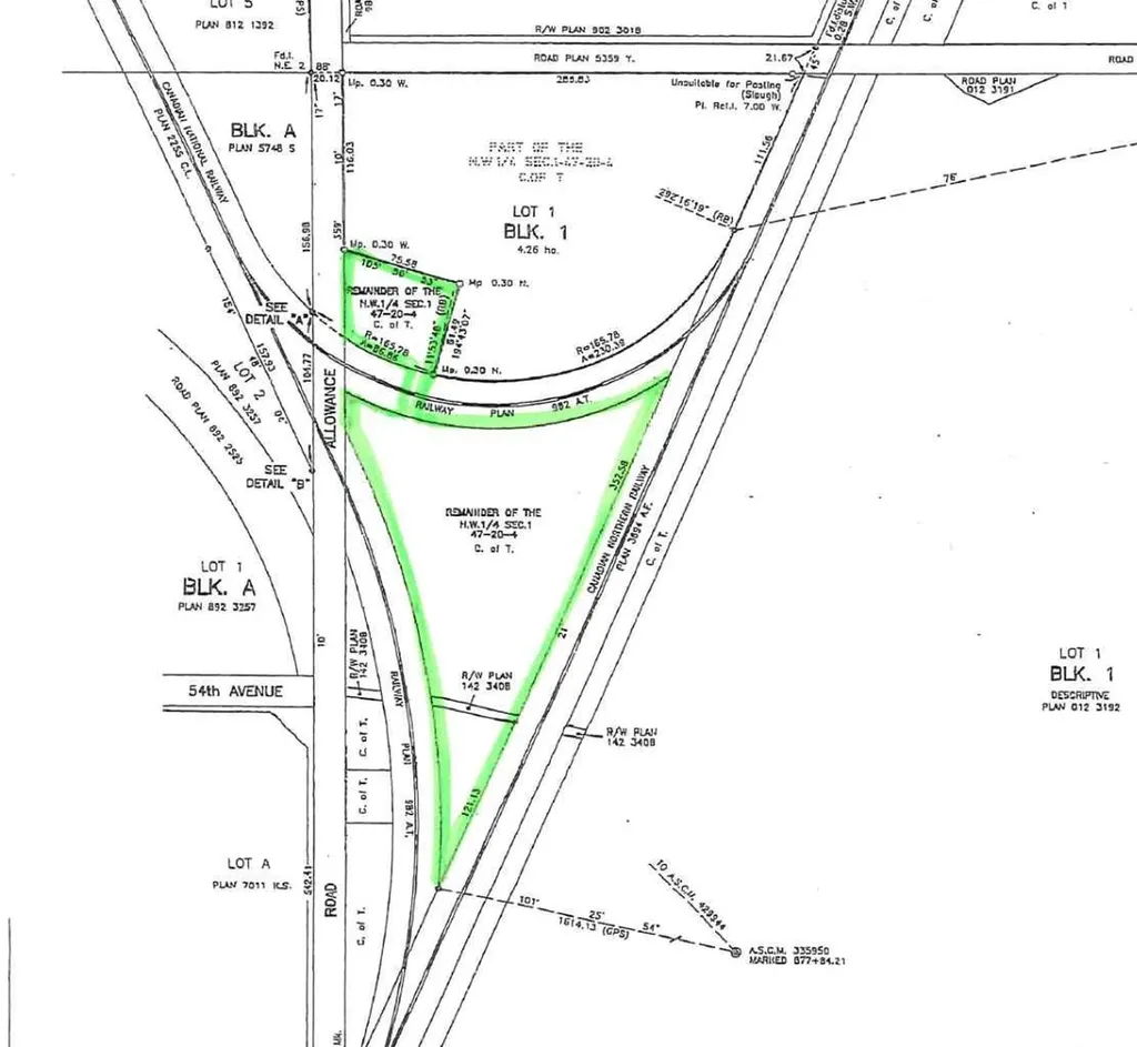 Part Of Nw-01-47-20-4 39 Street Camrose AB T4V 2M9