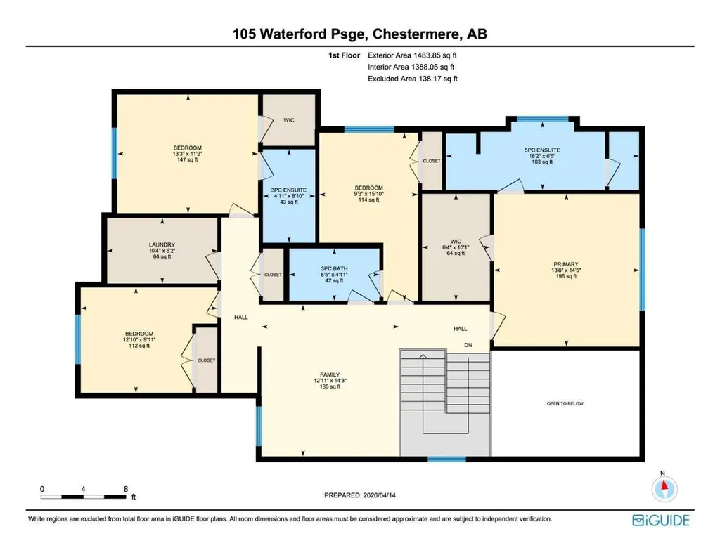 105 Waterford Passage Chestermere AB T1X 3B4