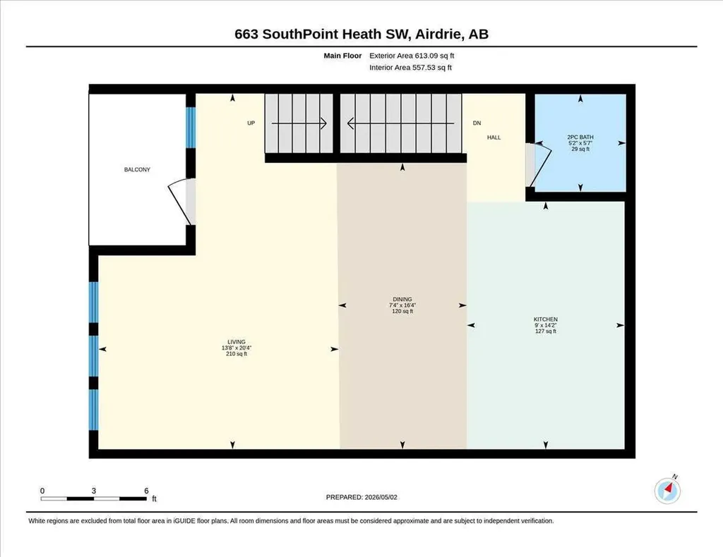 663 South Point Heath SW Airdrie AB T4B5H7