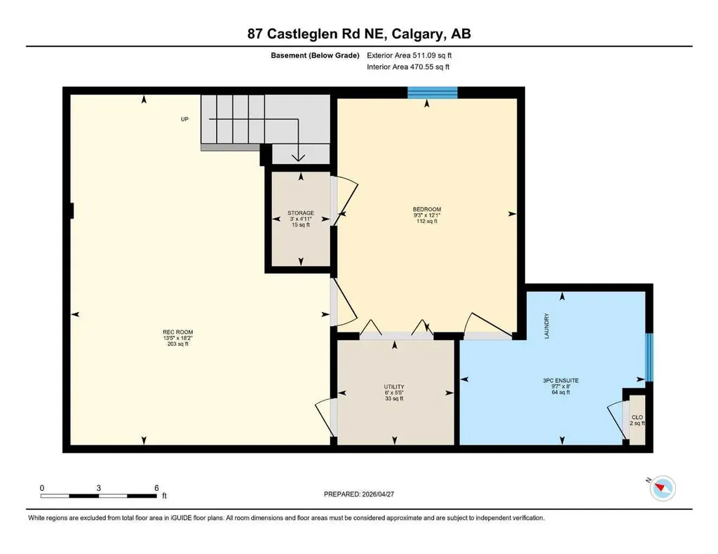 87 Castleglen Road NE Calgary AB T3J 1P2