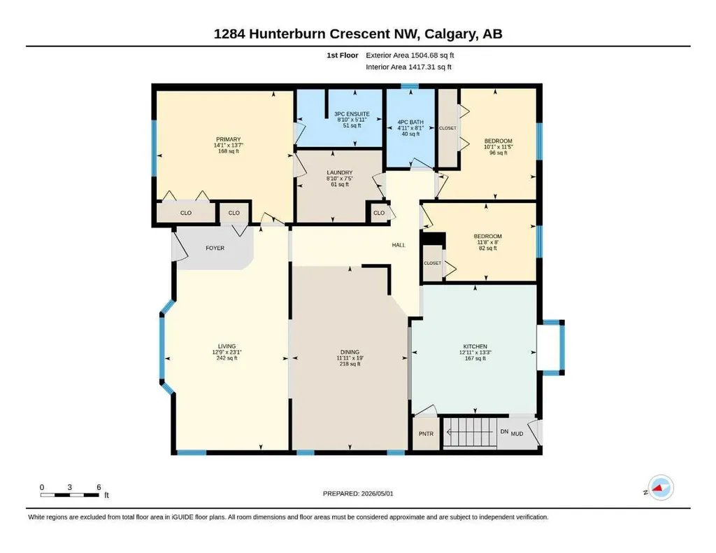 1284 Hunterburn Crescent NW Calgary AB T2K 4T2