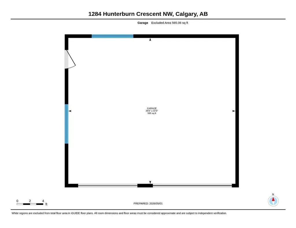 1284 Hunterburn Crescent NW Calgary AB T2K 4T2
