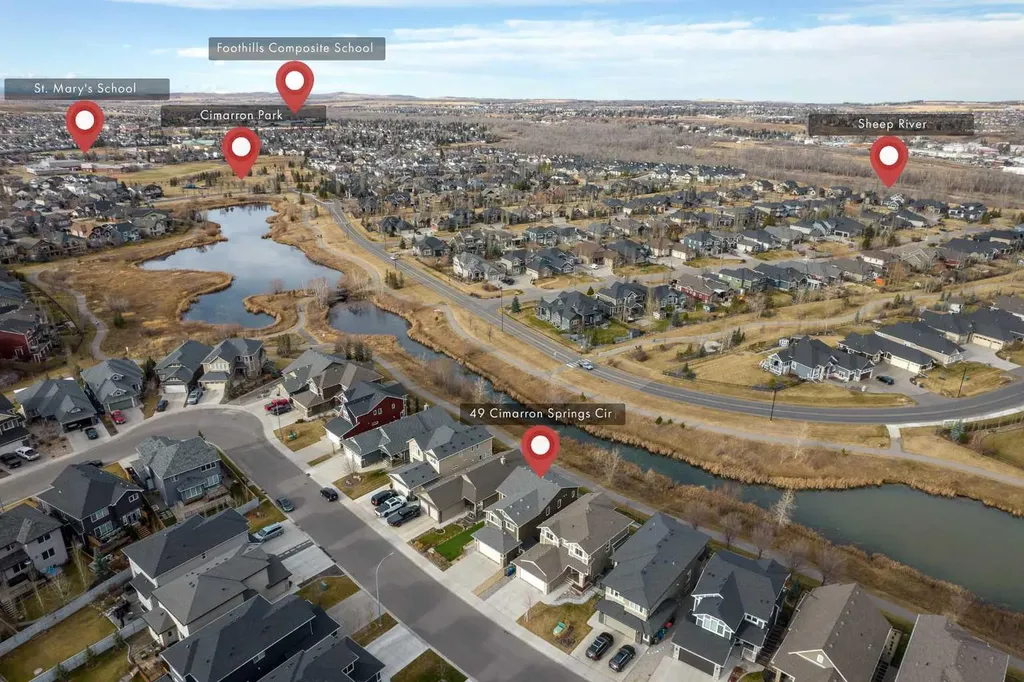 49 Cimarron Springs Circle Okotoks AB T1S0M2