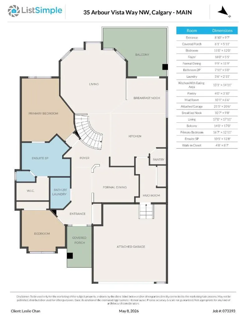 35 Arbour Vista Way NW Calgary AB T3G 4R1