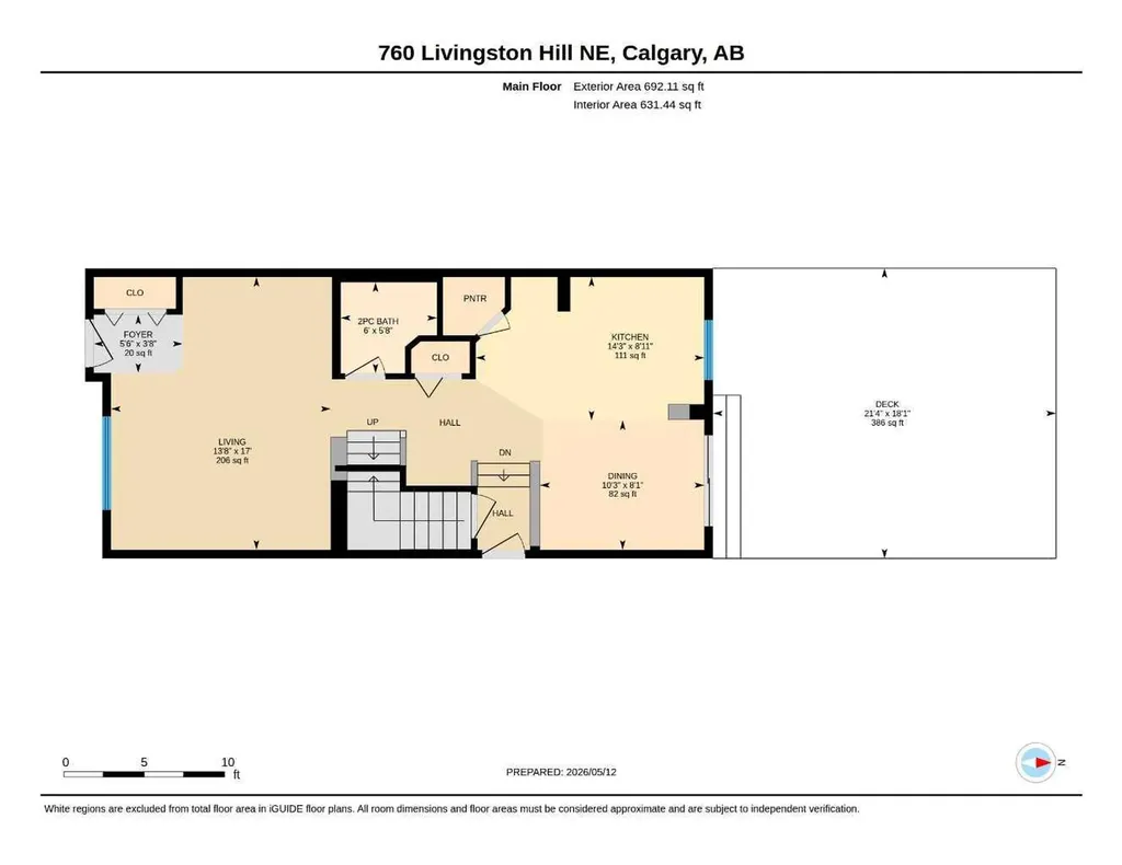 760 Livingston Hill NE Calgary AB T3P 1K4