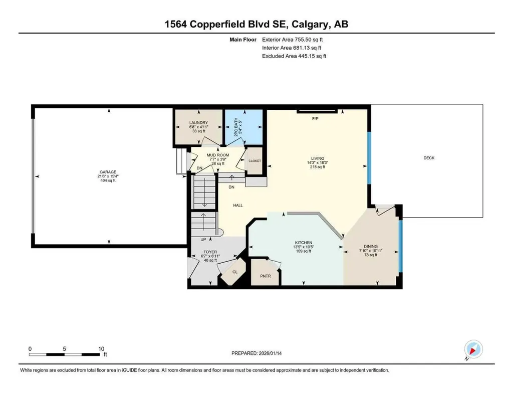 1564 Copperfield Boulevard SE Calgary AB T2Z 0P6