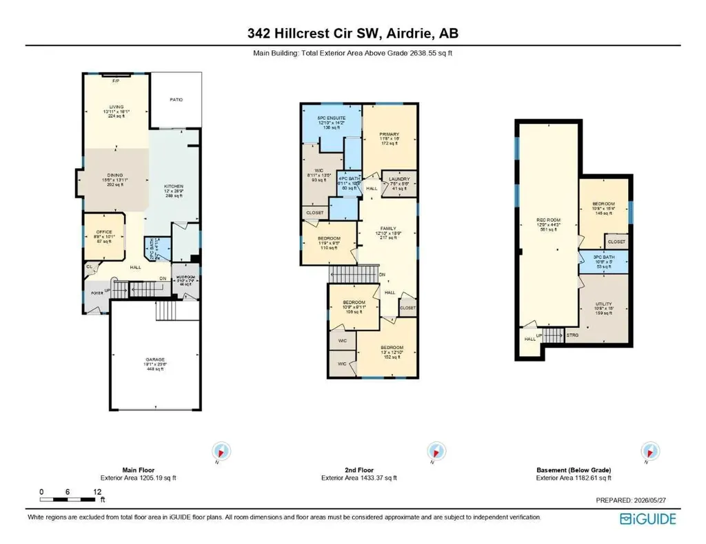 342 Hillcrest Circle SW Airdrie AB T4B 4B3