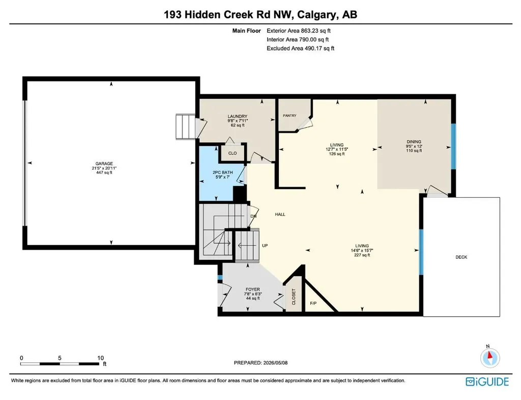 193 Hidden Creek Road NW Calgary AB T3A 6L7