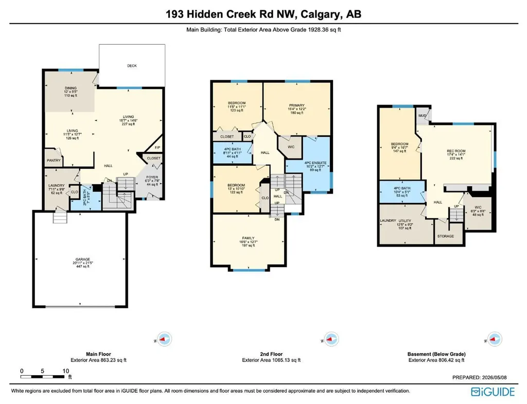 193 Hidden Creek Road NW Calgary AB T3A 6L7
