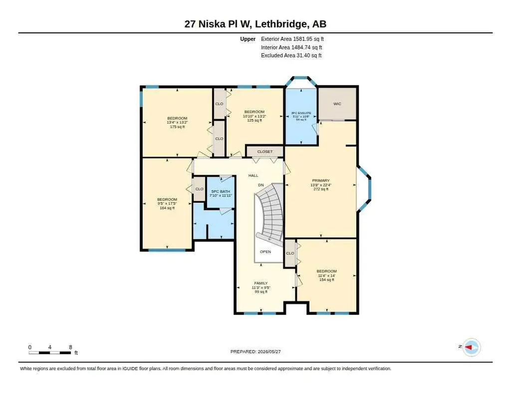 27 Niska Place W Lethbridge AB T1K 6G9
