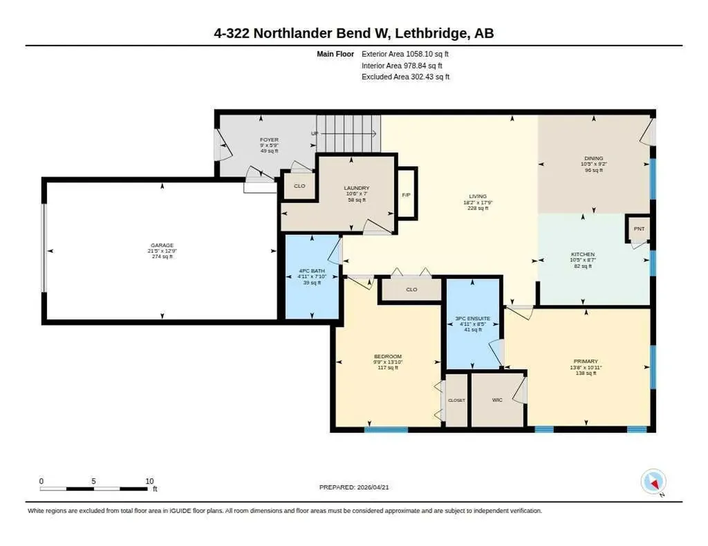 322 Northlander Bend W Lethbridge AB T1J5K8