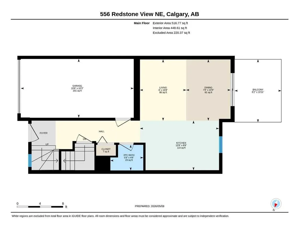 556 Redstone View NE Calgary AB T3N 0M9