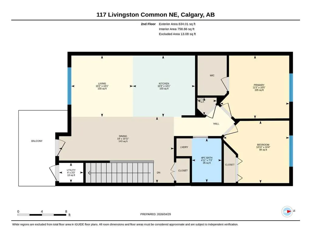 117 Livingston Common NE Calgary AB T3P 1K1