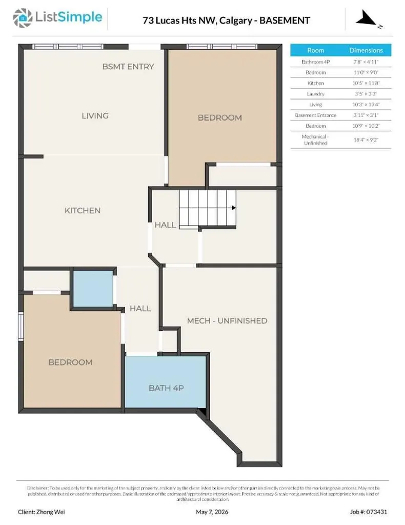 73 Lucas Heights NW Calgary AB T3P1S8