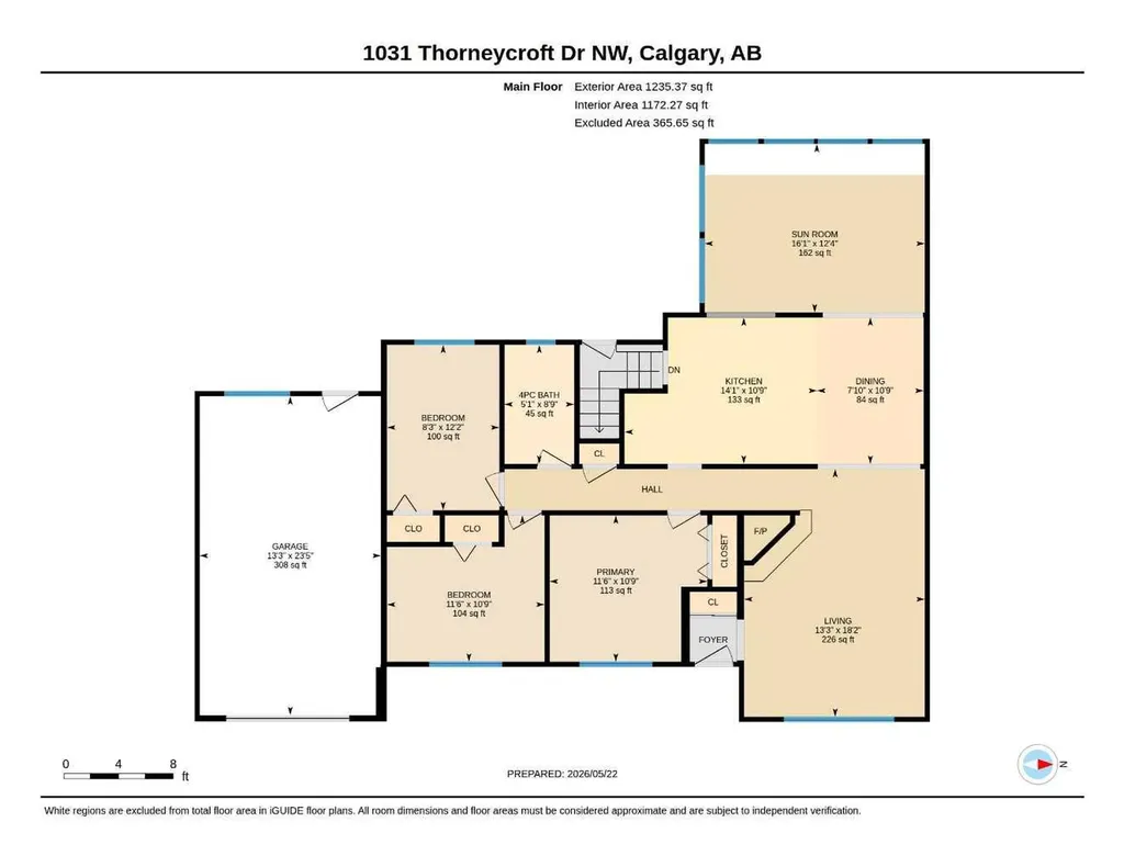 1031 Thorneycroft Drive NW Calgary AB T2K 3K7