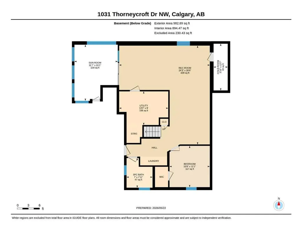 1031 Thorneycroft Drive NW Calgary AB T2K 3K7